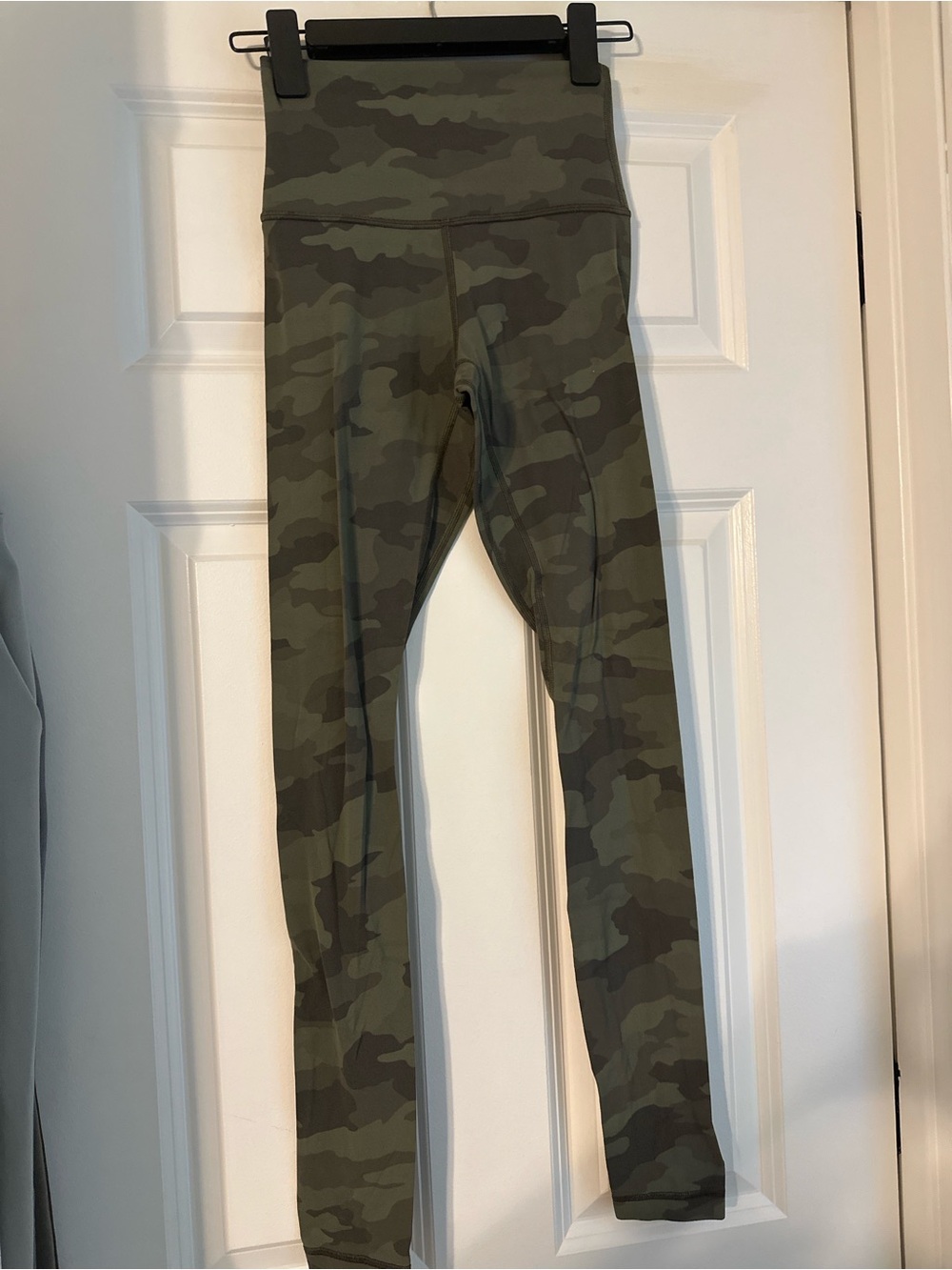 lululemon athletica High-Rise Camo Leggings in Olive Green